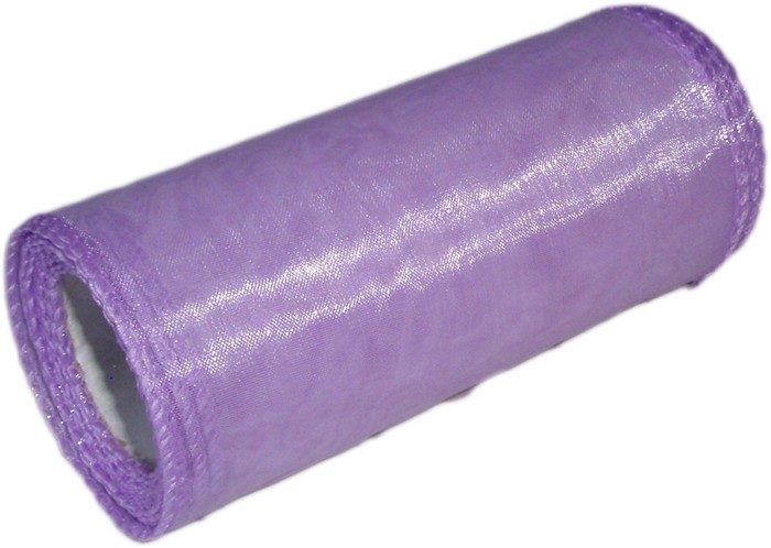 Organza 12 cm x 9 m | 5029 - Fioletowy jasny
