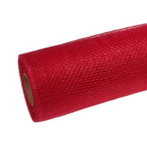 Siatka plastikowa 50 cm x 10y - 5039 Czerwony