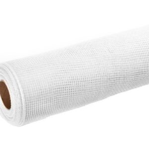 Siatka plastikowa 50 cm x 10y - 01 Biały