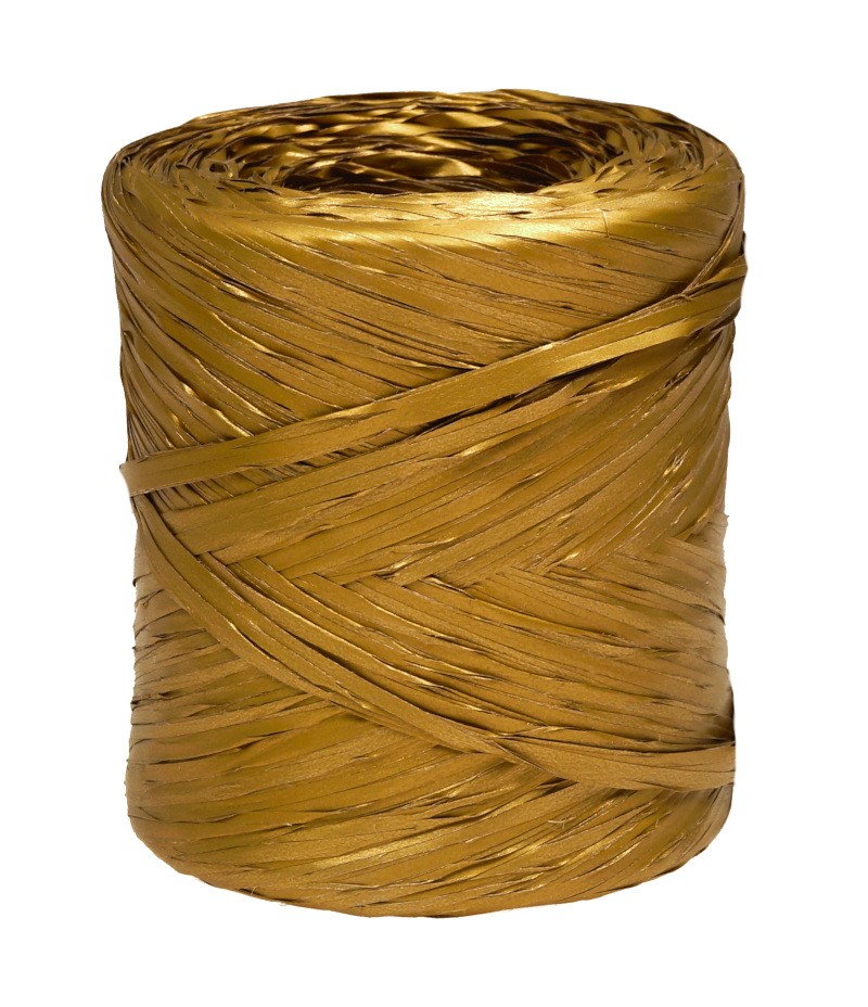 Rafia włoska złota - R76