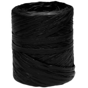 Rafia włoska czarna - R89