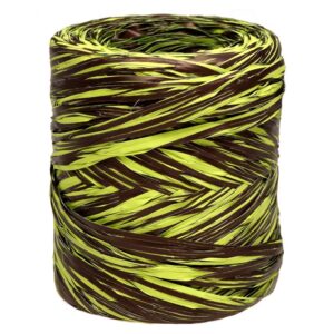 Rafia włoska brązowo-zielona - R290