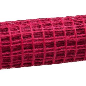 Siatka lniana 50 cm x 5 m - amarantowa 016