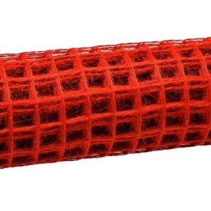 Siatka lniana 50 cm x 5 m - czerwona 018