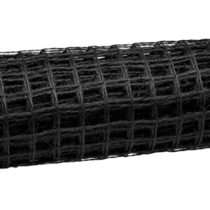 Siatka lniana 50 cm x 5 m - czarna 045