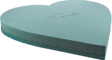 Serce na plastiku - 37 cm | Victoria®