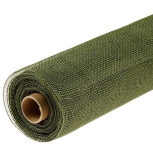 Siatka plastikowa 50 cm x 10y - 5087 Oliwkowy