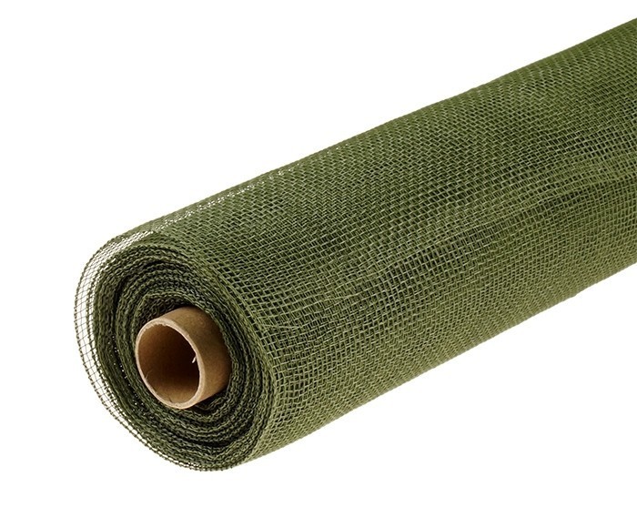 Siatka plastikowa 50 cm x 10y - 5087 Oliwkowy