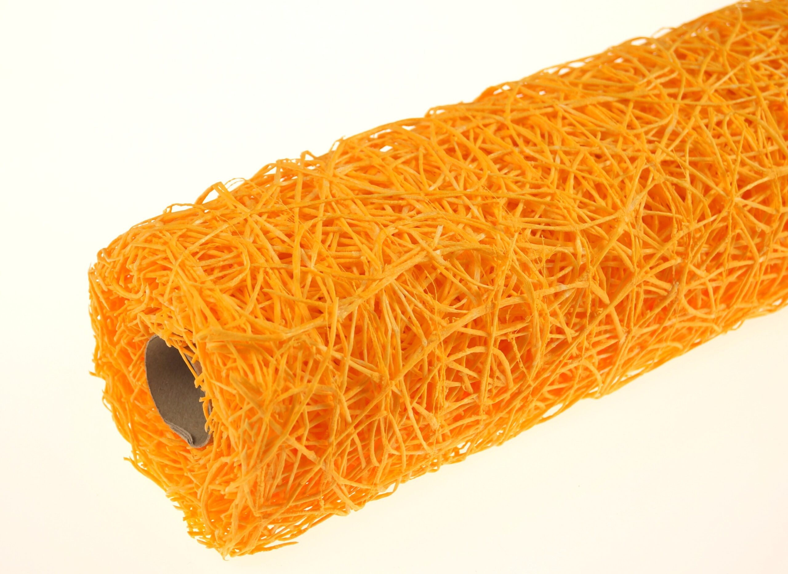 Siatka dekoracyjna 50 cm x 5y - Pomarańczowy