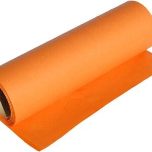 Papier dekoracyjny 25 cm x 20 m - Pomarańczowy