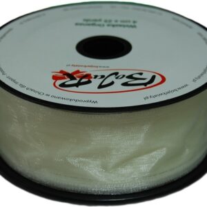 Organza wstążka - 4 cm x 25 m | 5003 - Ekri