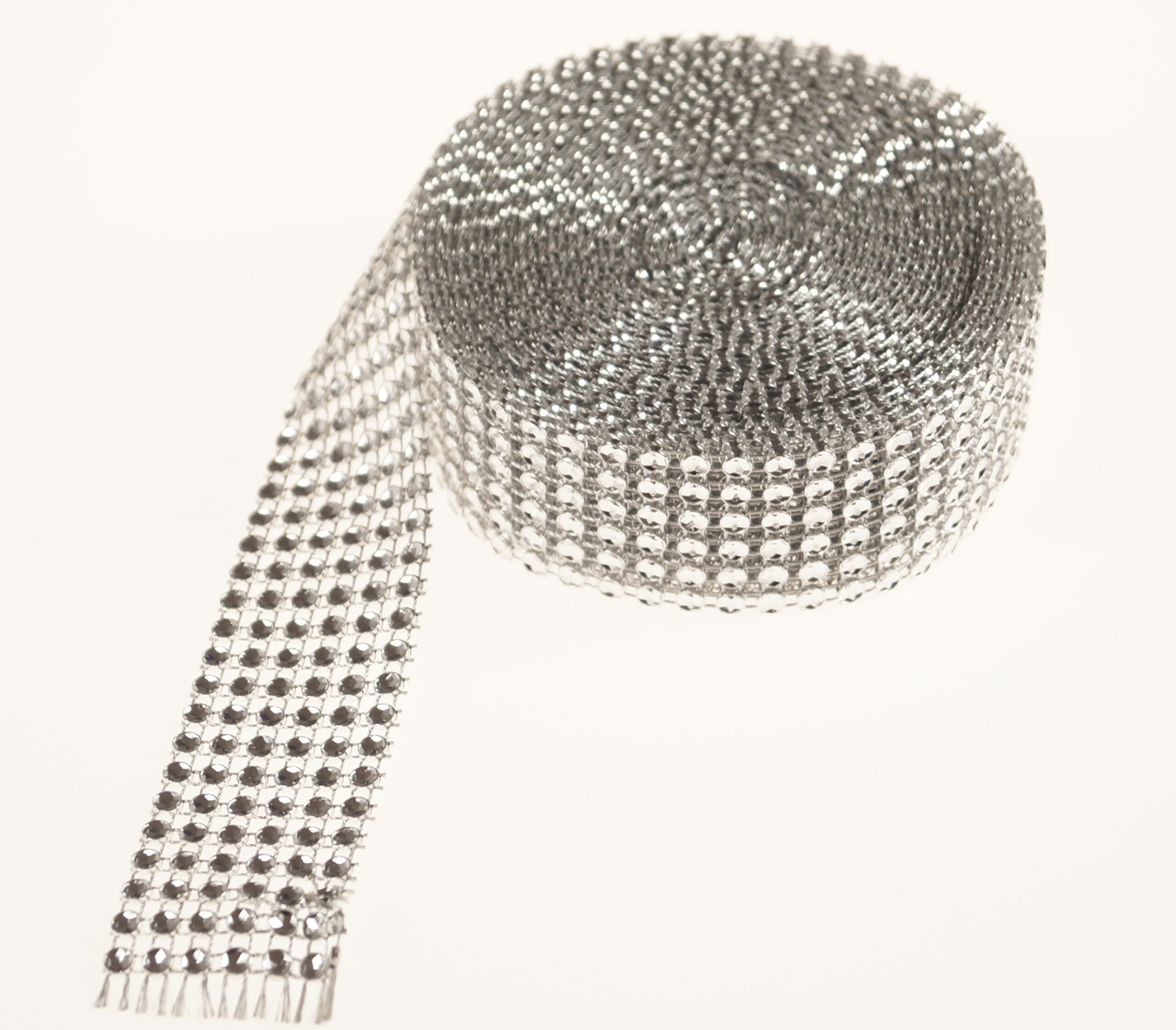 Taśma- wstążka diamentowa 5 y | Srebrny