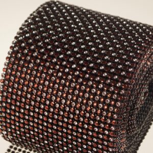 Taśma- wstążka diamentowa 10y | Bordowy