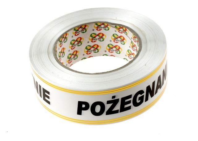 Taśma pogrzebowa 4 cm x 45 m - 01