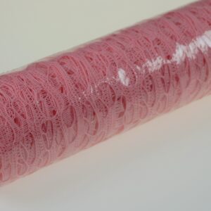 Siatka flizelinowa 50 cm x 5 m - Różowy