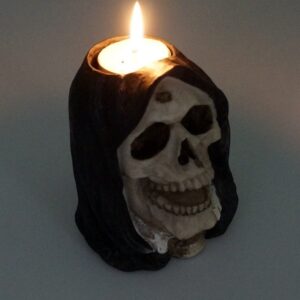 Czaszka na 1 świeczkę T-LIGHT