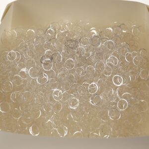 Włosy ozdobne 30g | Srebrny