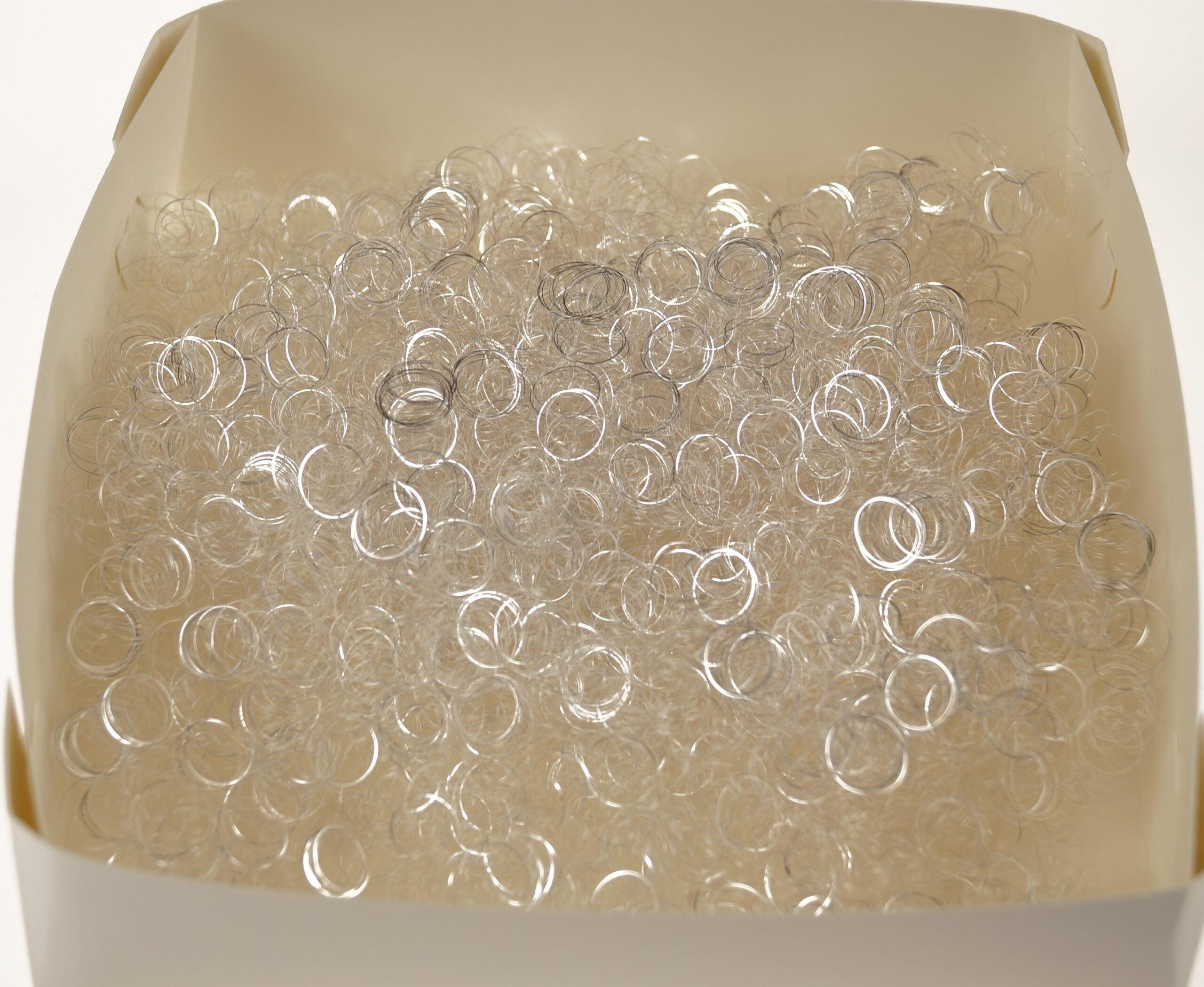 Włosy ozdobne 30g | Srebrny