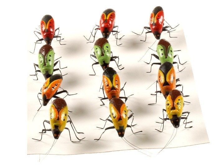 Chrząszcz kolorowy w kropki | 12szt.