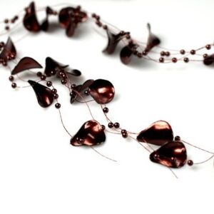 Płatki ozdobne - 130 cm - Bordowe - 5 szt./op.