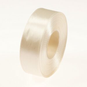 Wstążka satynowa 25mm x 32m | Ekri