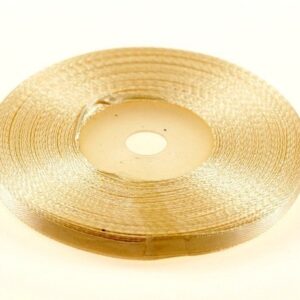 Wstążka satynowa 6mm x 32m | Ekri