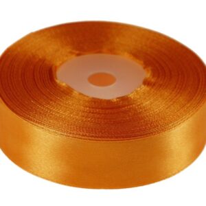 Wstążka satynowa 25mm x 32m | Pomarańczowy