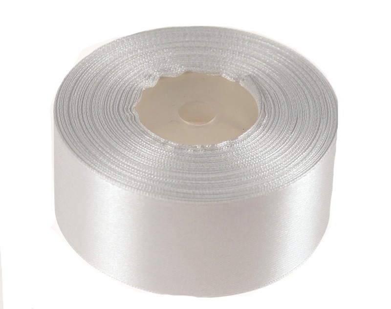 Wstążka satynowa 38 mm x 32 m | Biały