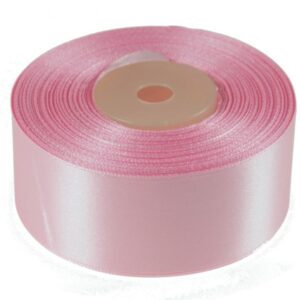 Wstążka satynowa 38 mm x 32 m | Różowy jasny