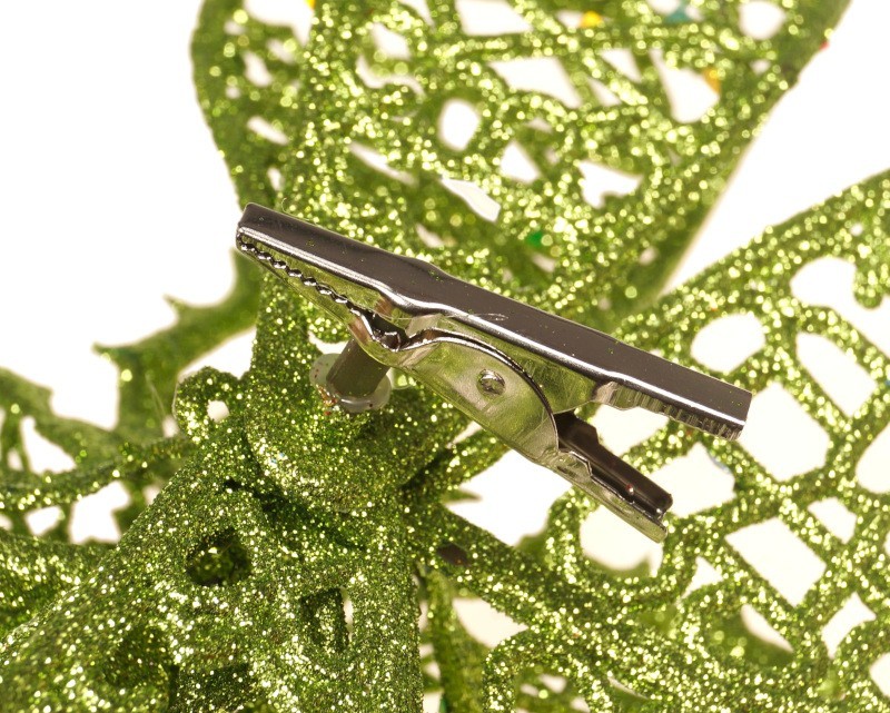 Kokarda brokatowa-czerwona