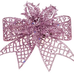 Kokarda brokatowa-fioletowa