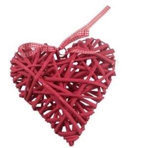 Serce wiklinowe- czerwone