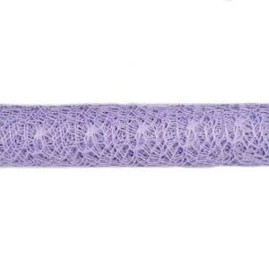 Siatka koronka 48 cm x 4,5 m - jasny wrzos