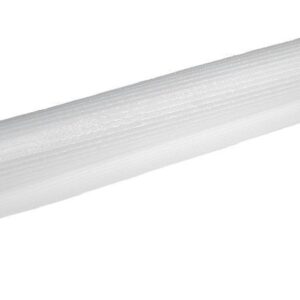 Organza prążkowana- biała