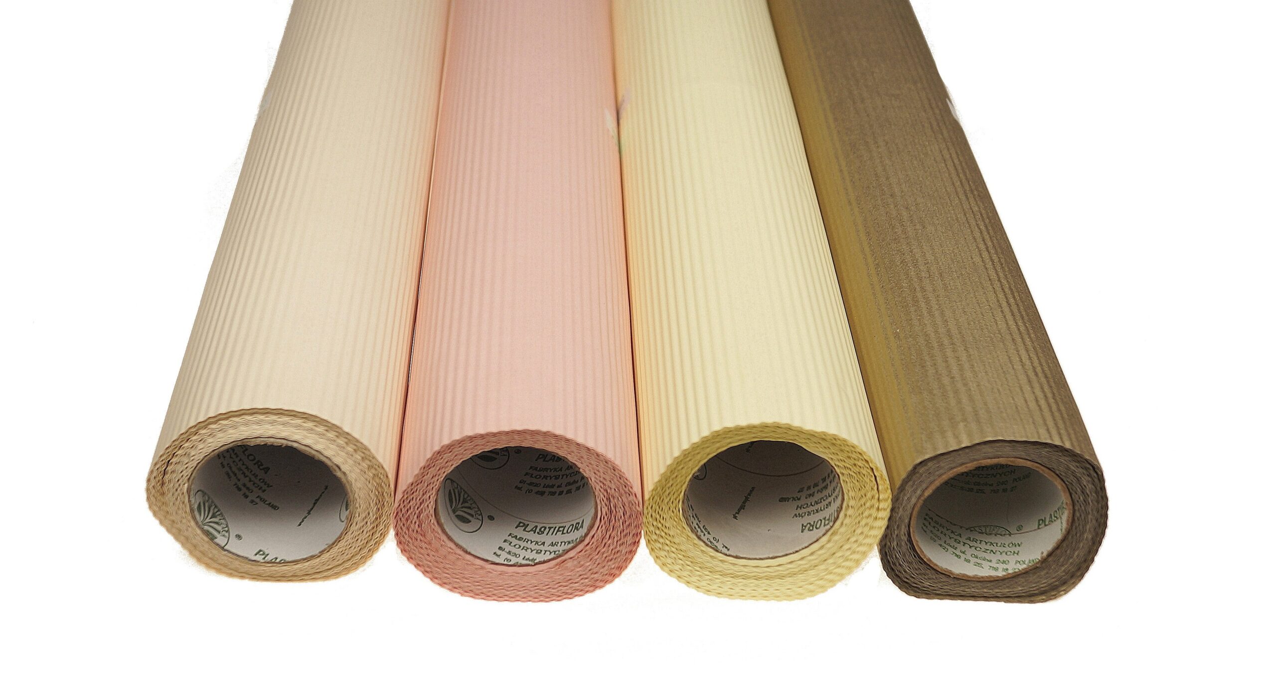 Papier karbowany - złoty