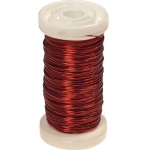 Drucik florystyczny gładki - czerwony