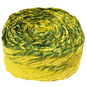 Krepina - wstążka zielony + zielony ciemny