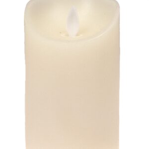 Świeca woskowa LED - biała