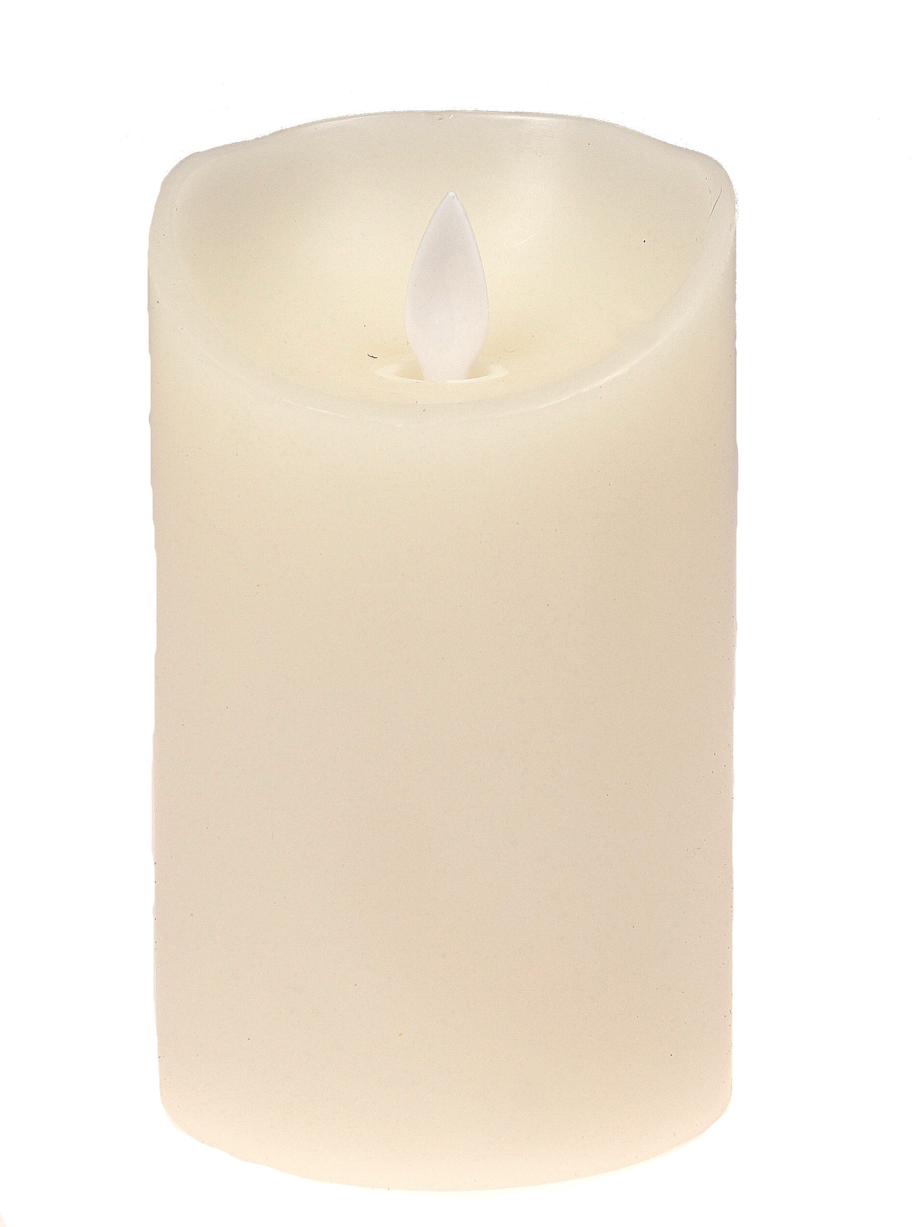 Świeca woskowa LED - biała