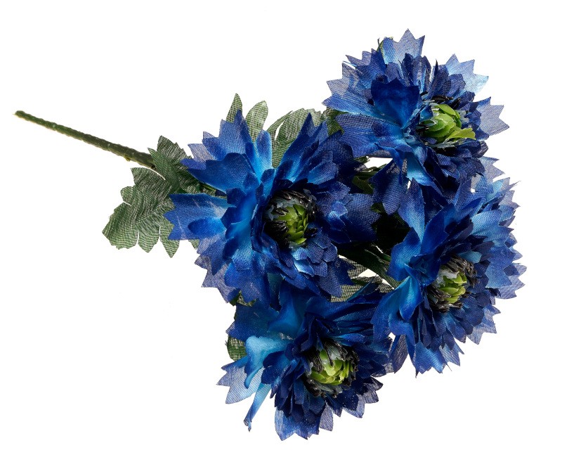 sztuczny bukiet chabrów