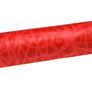 Flizelina koreańska wzór pająk - czerwona