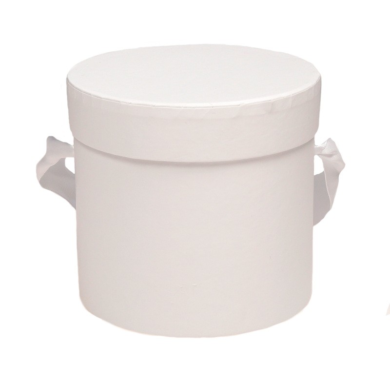 Mini flower box 12 cm x 11 cm - biały