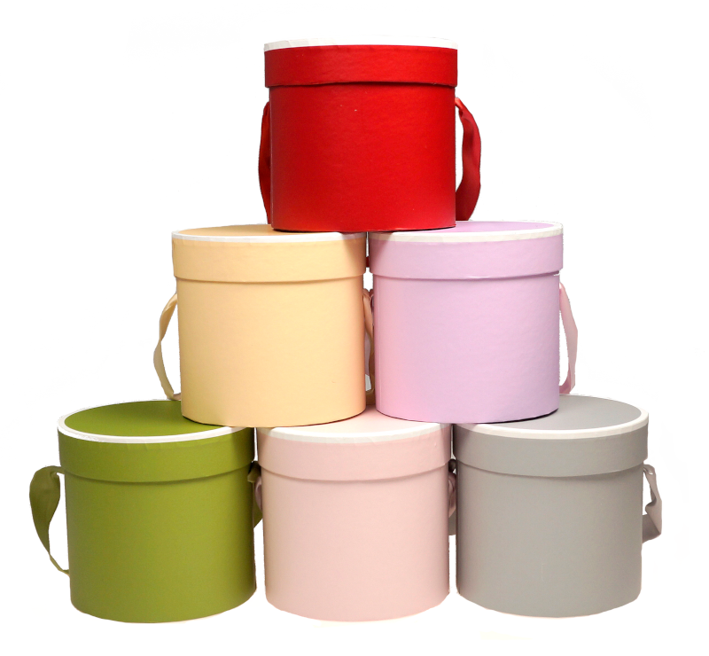 Mini flower box 12,2 cm x 12,7 cm - biały