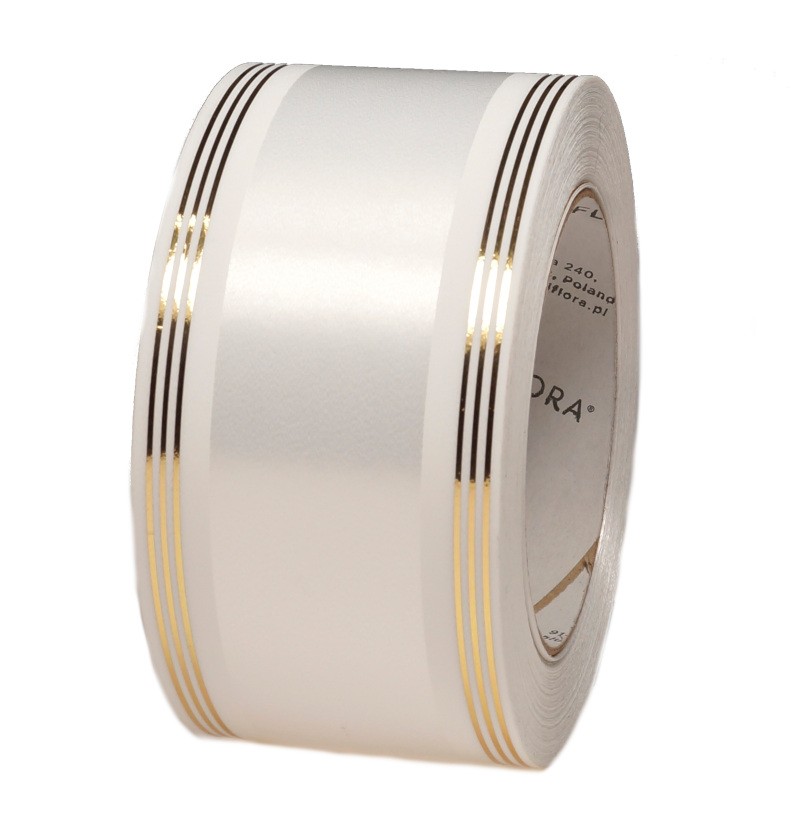 Taśma pogrzebowa 6 cm x 50 y