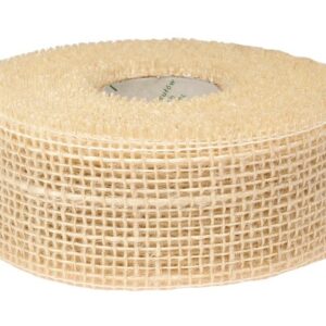 Wstążka jutowa 5 cm x 10 m - wybielona