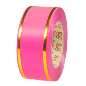 Taśma pogrzebowa 5 cm x 45 m - amarantowa