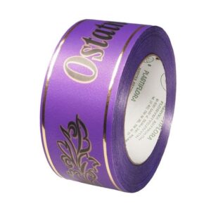 Taśma pogrzebowa 5 cm x 45 m - fioletowa