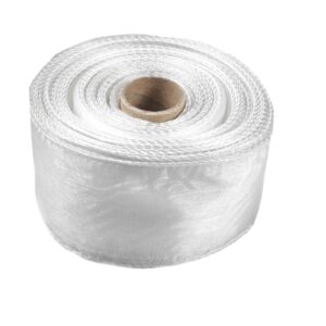 Organza wstążka - 6 cm x 25 m - biały