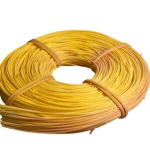 Krążek ratanowy - żółty