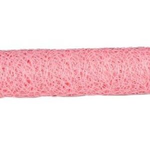 Różowa siatka koronkowa